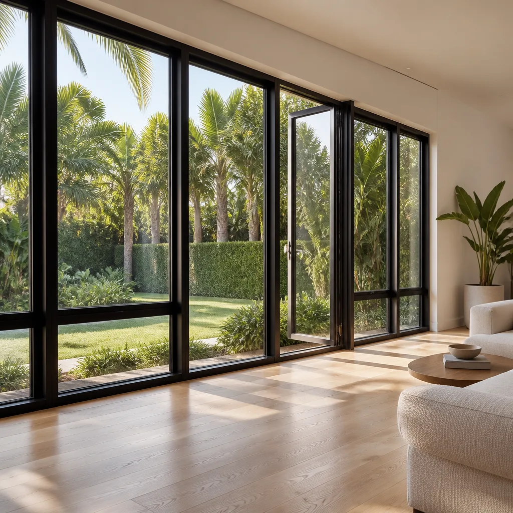 3-Panel Sliding (3-Lite Roller) Windows